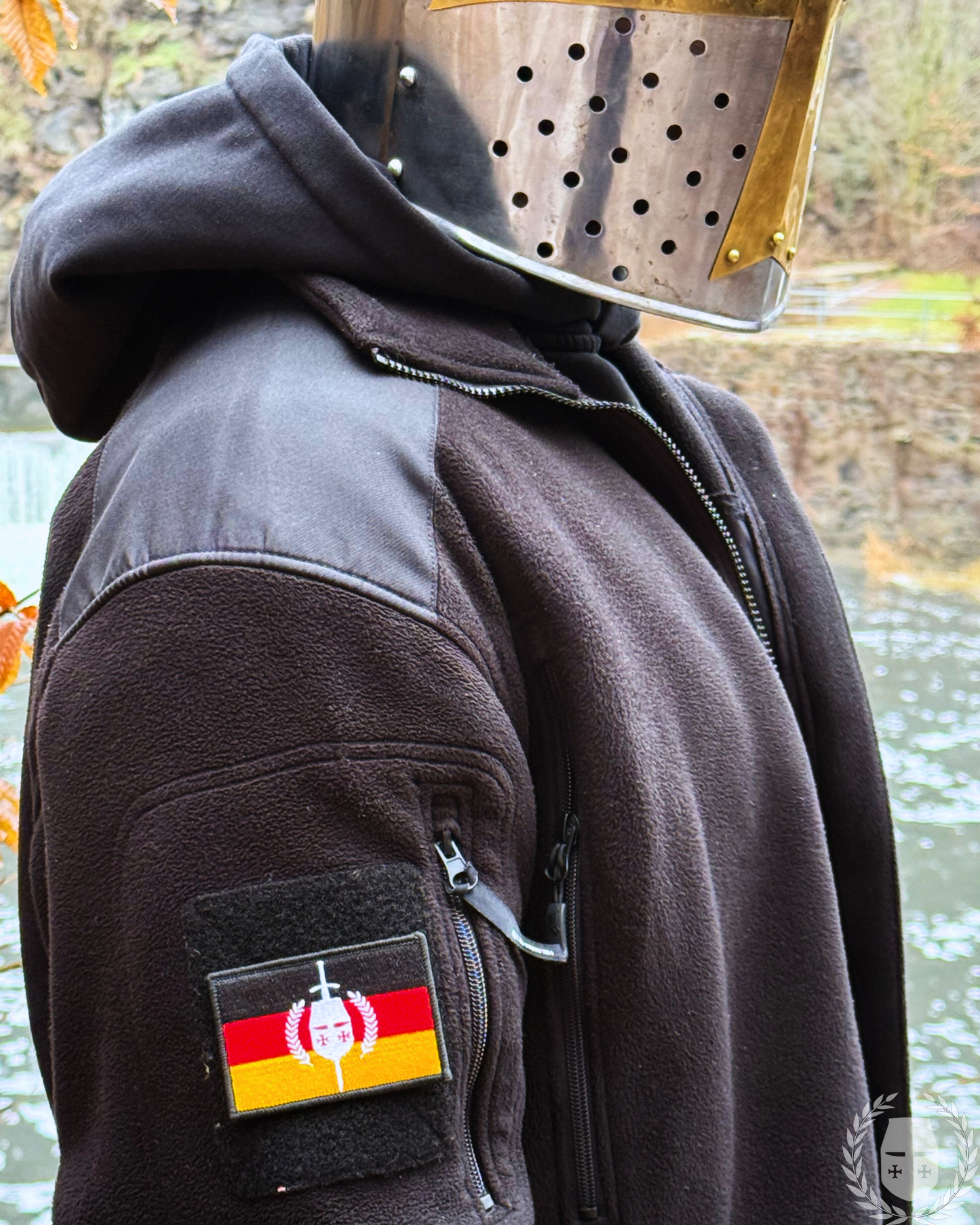 GERMAN KNIGHT - Crusader Patch (Velcro/Klett)
