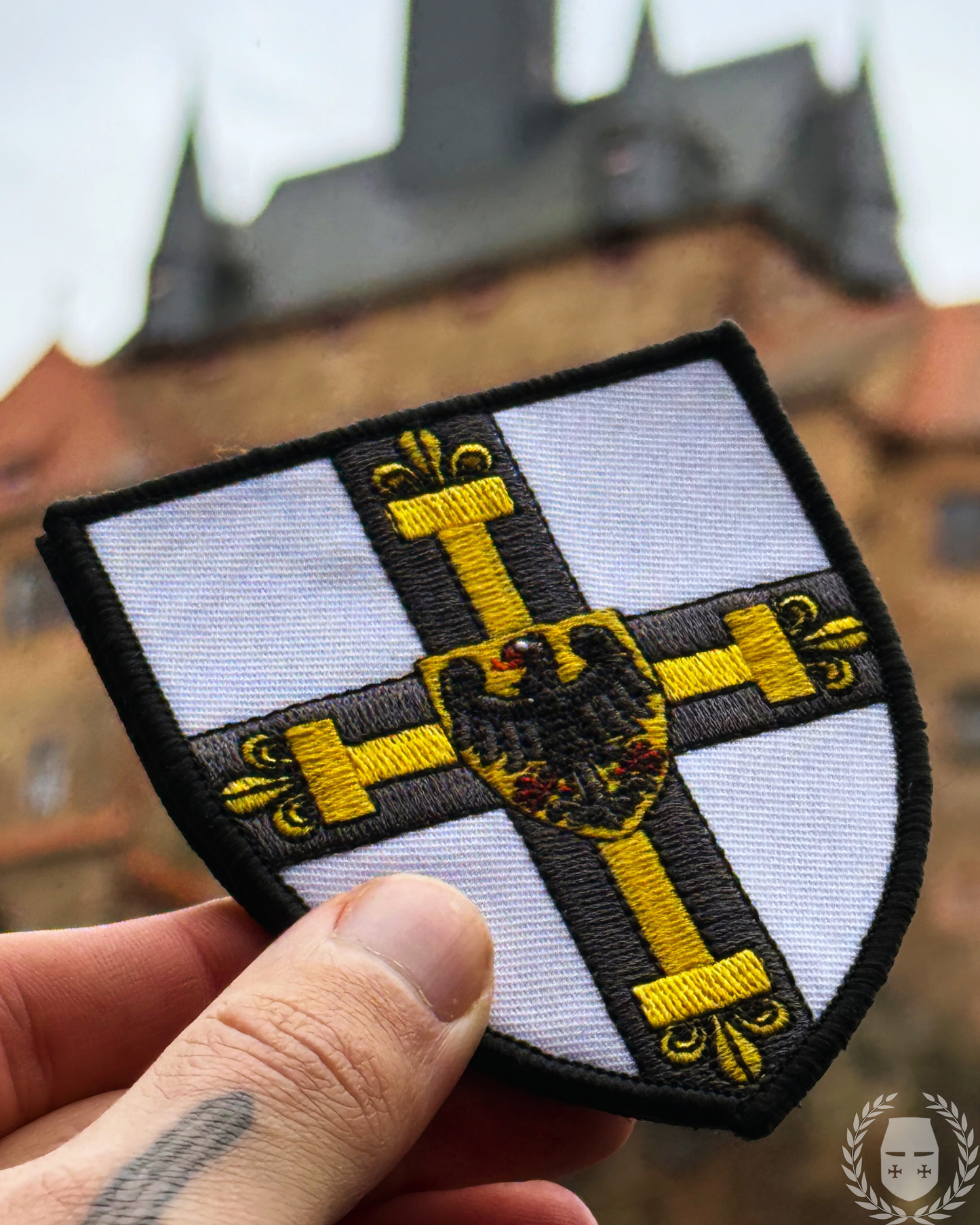 TEUTONIC ORDER - Crusader Patch (Velcro/Klett)